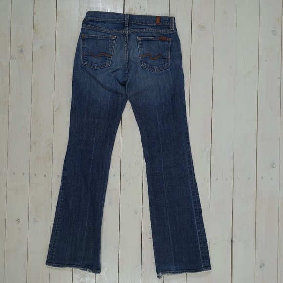Women's 7 For All Mankind Bootcut Size 26 - Picture 4 of 7